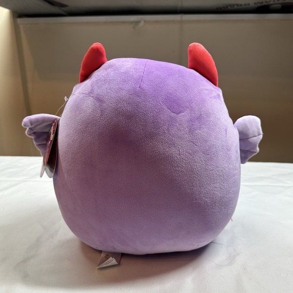 Squishmallows Atwater the Monster 8" Purple Valentines 2024 Soft Plush New - Picture 2 of 9